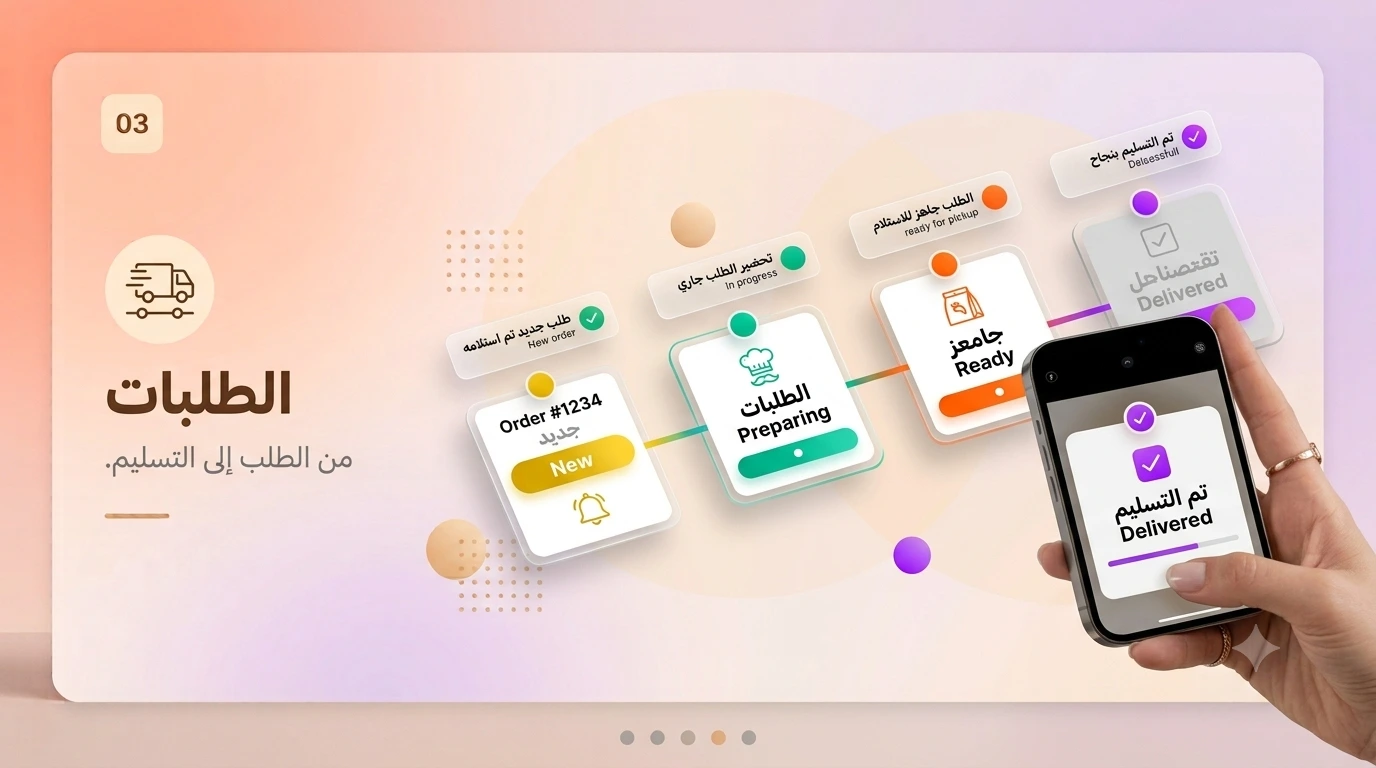 الطلبات